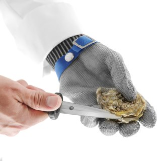 Nóż do otwierania ostryg prosty ze stali nierdzewnej dł. 160 mm - Hendi 781920 Hendi