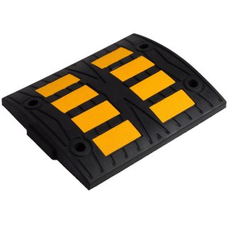 Próg podrzutowy zwalniający gumowy środkowy szer. 480x395x60mm PRO-LINE