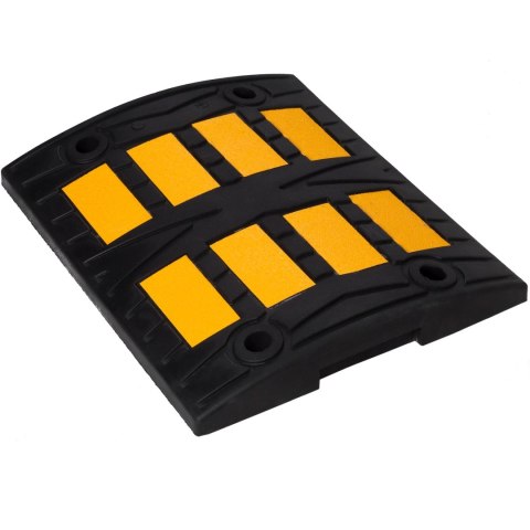 Próg podrzutowy zwalniający gumowy środkowy szer. 480x395x60mm PRO-LINE