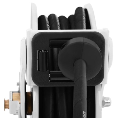 Wąż przewód pneumatyczny ciśnieniowy gumowy zwijany na bębnie 160 bar 15 m + 2 m MSW