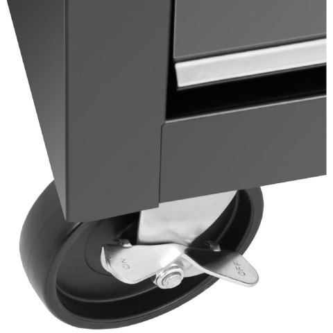 Wózek szafka warsztatowa narzędziowa mobilna z uchwytem 5 szuflad MSW