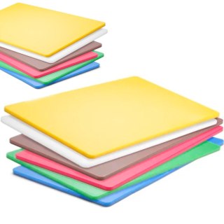 Zestaw 6 desek do krojenia HACCP GN 1/1 10 mm - Hendi 826676 Hendi