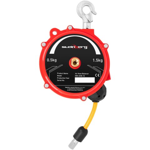 Balanser linkowy odciążnik z wężem pneumatycznym 0,5 - 1,5 kg 1,3 m Steinberg Systems