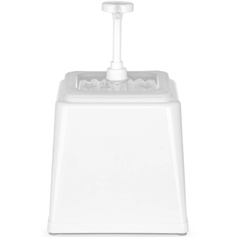 Dyspenser dozownik do sosów majonezu z pompką 2.5 l biały - Hendi 203545 Hendi