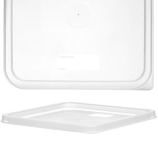 Pokrywka do pojemnika na żywność transparentna 235 x 235 mm - Hendi 870983 Hendi