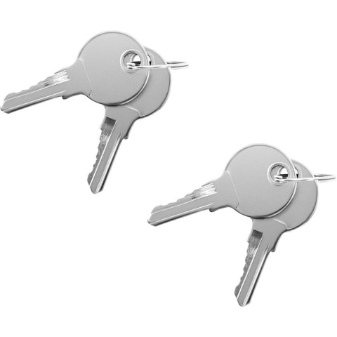 Skrzynka narzędziowa transportowa aluminiowa zamykana na klucz 280 l 177 x 40 x 40 cm MSW