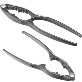 Szczypce do orzechów i owoców morza 160 x 35 mm czarne - Hendi 403747 Hendi