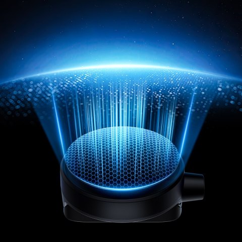 Lusterko szerokokątne wsteczne z młotkiem bezpieczeństwa SafeRide czarne BASEUS