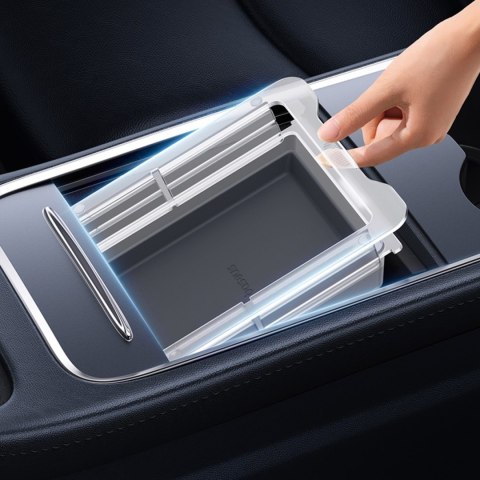 Organizer szufladka T-Space do Tesla Model 3 / Y środkowa konsola szary BASEUS