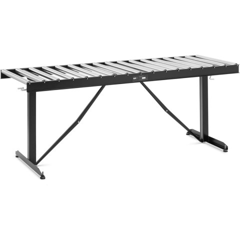 Podajnik rolkowy z regulacją wysokości do 200kg 17 rolek 540x35mm 178cm MSW