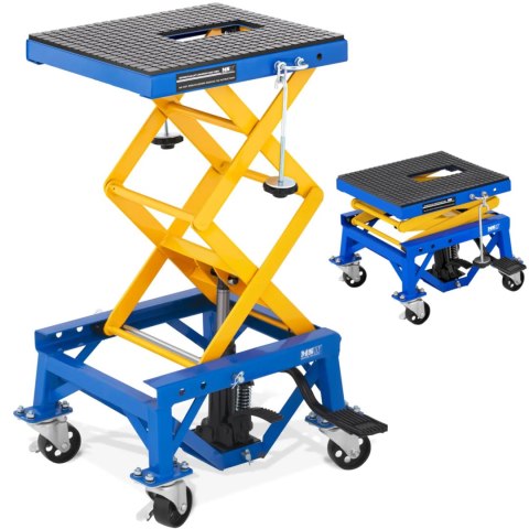 Podnośnik lewarek motocyklowy mobilny 35-87 cm 150 kg MSW