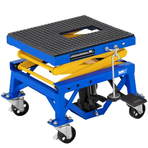 Podnośnik lewarek motocyklowy mobilny 35-87 cm 150 kg MSW