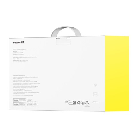 Poduszka na zagłówek samochodowy z 2 materiałami ComfortRide Series ciemnozielona BASEUS