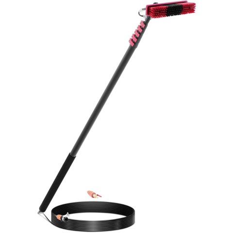 Szczotka myjka wodna teleskopowa z wężem do mycia okien paneli słonecznych dł. 8.9m Ulsonix