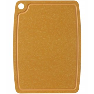 Deska do krojenia z włókna drzewnego 300 x 235 mm - brązowa Hendi
