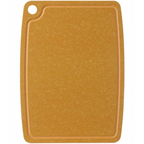 Deska do krojenia z włókna drzewnego 300 x 235 mm - brązowa Hendi