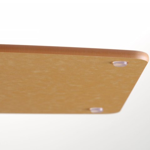 Deska do krojenia z włókna drzewnego 440 x 325 mm - brązowa Hendi