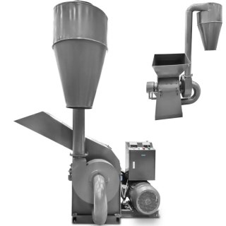 Młyn bijakowy rozdrabniacz do zboża trocin pelletu 1800 kg/h 22 kW WIESENFIELD