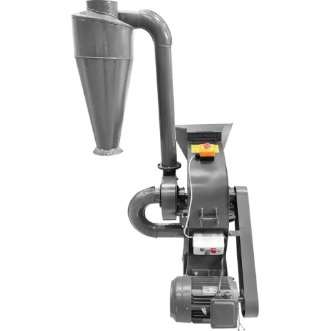 Młyn bijakowy rozdrabniacz do zboża trocin pelletu 300 kg/h 4 kW WIESENFIELD