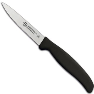 Nóż do obierania obierak ząbkowany SUPRA 90/210 mm Ambrogio Sanelli