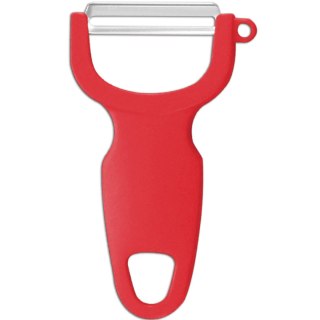 Obieraczka obierak do warzyw owoców poziomy dł. 110 mm - czerwony Hendi