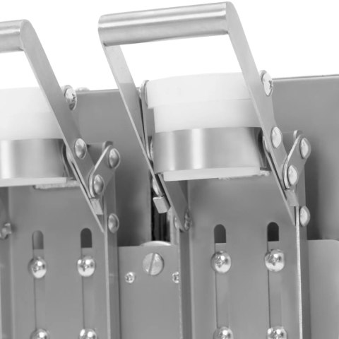 Koktajler shaker mikser barowy podwójny 2 x 0.75 l 240 obr./min - srebrny Royal Catering