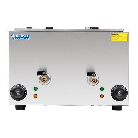 Makaroniarka warnik do gotowania makaronu i pierogów 2 komory z kranikami Royal Catering