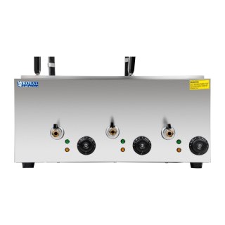 Makaroniarka warnik do gotowania makaronu i pierogów 3 komory z kranikami Royal Catering