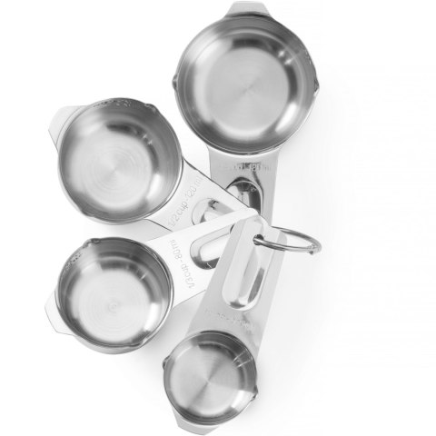 Miarka barowa kuchenna 30 / 80 / 120 / 180 ml - zestaw 4 szt. Bar Up