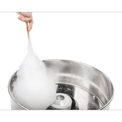 Mobilna maszyna do waty cukrowej z wózkiem na kółkach DUŻA Royal Catering