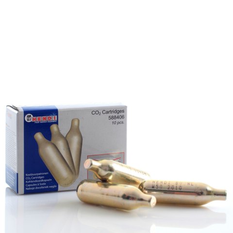 Naboje do syfonu do wody gazowanej sodowej CO2 10szt - Hendi 588406 Bar Up