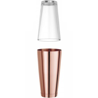 Shaker bostoński do drinków koktajli 0.8 l - miedziany Bar Up