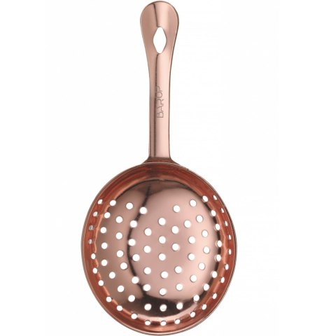 Sitko barmańskie do odcedzania drinków koktajli Julep 160 x 76 mm - miedziany Bar Up