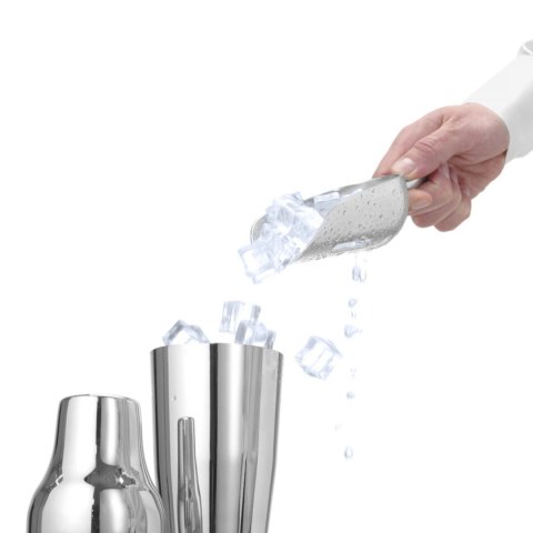 Szufelka barmańska z otworami aluminiowa 0.35 l Bar Up