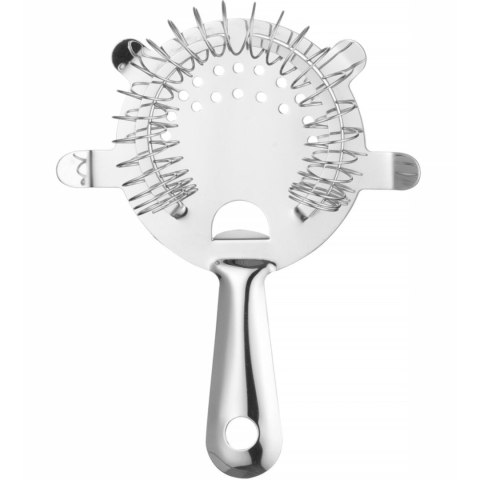 Zestaw barmański w tubie shaker jigger sitko muddler łyżka - srebrny Bar Up