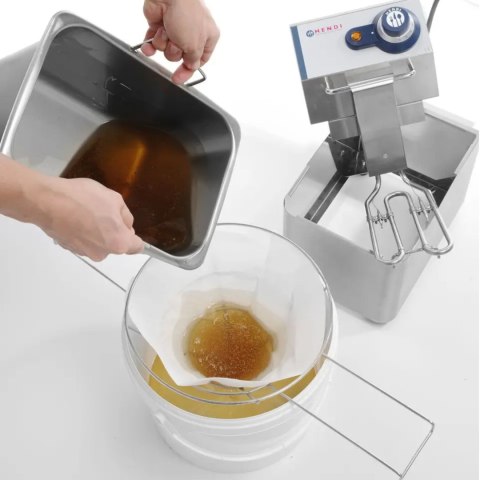 Filtr z włókniny do filtrowania frytury 50 szt. - Hendi 632802 Hendi