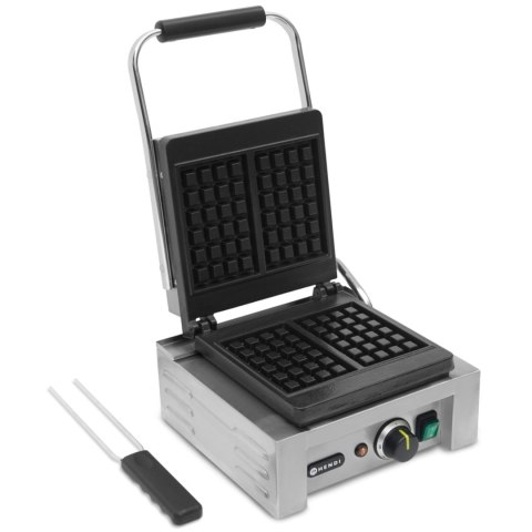 Gofrownica profesjonalna na 2 gofry prostokątne 1.5kW - Hendi 212103 Hendi