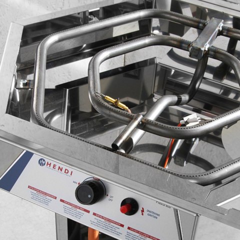 Grill gazowy do patelni FIESTA-800 7000W - Hendi 146804 Hendi