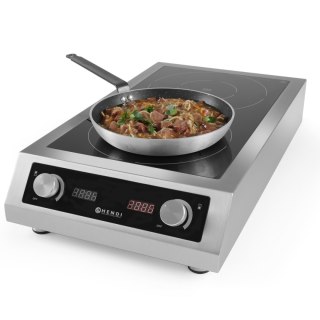 Kuchenka indukcyjna podwójna 2x 3500W model 7000 Hendi 239346 Hendi