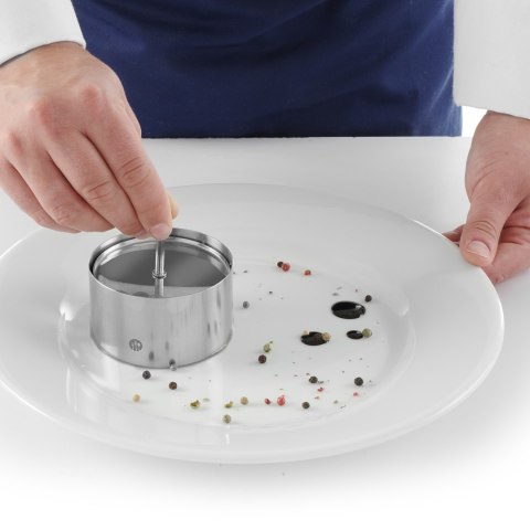 Pierścień kucharski cukierniczy do ciast potraw śr.80x(H)45mm Hendi 512142 Hendi