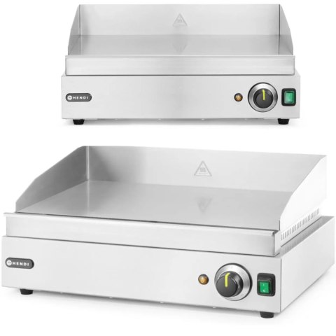 Płyta grzewcza grillowa Profi Line gładka do pracy ciągłej 2400W - Hendi 203149 Hendi