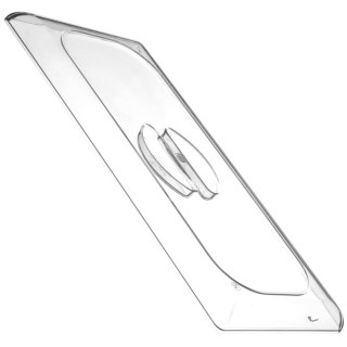 Pokrywka do kuwety do lodów z poliwęglanu płaska 360x165mm - HENDI 807088 Hendi