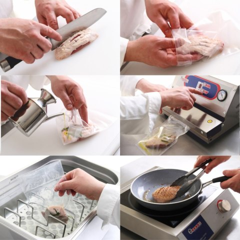 Urządzenie do wolnego gotowania Sous Vide GN2/3 400W - Hendi 225264 Hendi