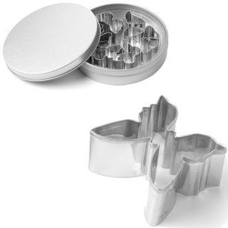 Forma wycinarka cukiernicza do ciasta szablon MOTYL - ZESTAW 8szt. - HENDI 673782 Hendi