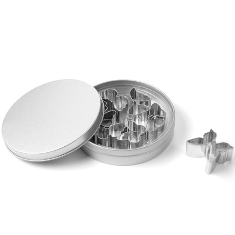 Forma wycinarka cukiernicza do ciasta szablon MOTYL - ZESTAW 8szt. - HENDI 673782 Hendi