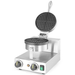 Gofrownica okrągła pojedyncza do gofrów belgijskich TEFLON śr. 190 mm - Hendi 212172 Hendi