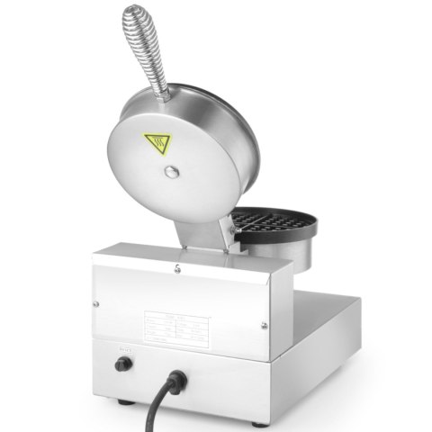 Gofrownica okrągła pojedyncza do gofrów belgijskich TEFLON śr. 190 mm - Hendi 212172 Hendi