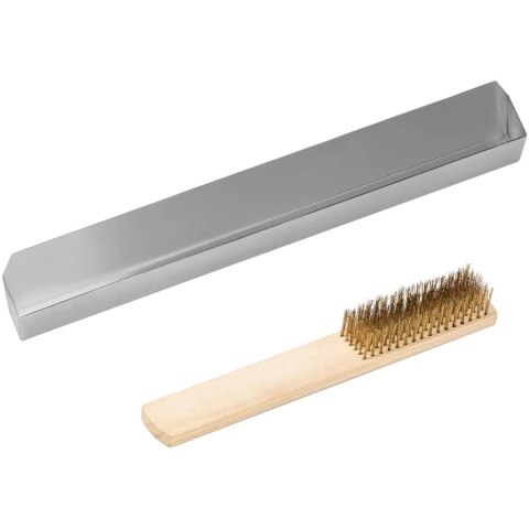 Grill kontaktowy elektryczny płyta gładka i ryflowana 23 x 22 cm 1800 W Royal Catering