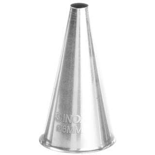 Końcówka tylka prosta do rękawa worka cukierniczego śr. 6mm - HENDI 551349 Hendi