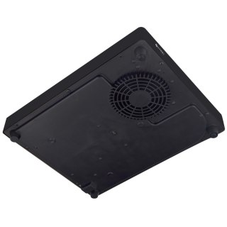 Kuchenka indukcyjna przenośna z panelem dotykowym 1 pole grzewcze Black Line śr. 22 cm 2000 W - Hendi 239391 Hendi